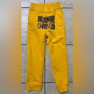 Billionaire Boys Club Kids BB Arch Pant Yellow Kids Boys size 5/6